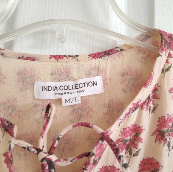 EMERSON FRY India Collection Alma Organic Isla Dress size M/L - Picture 5 of 13